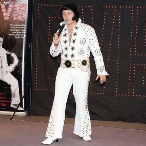Brad as Elvis